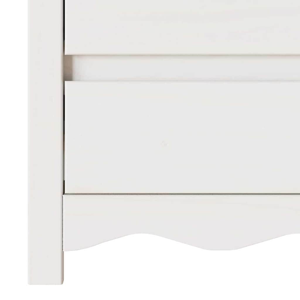 Armário de Cabeceira com gaveta Branco 45 x 35 x 56 cm