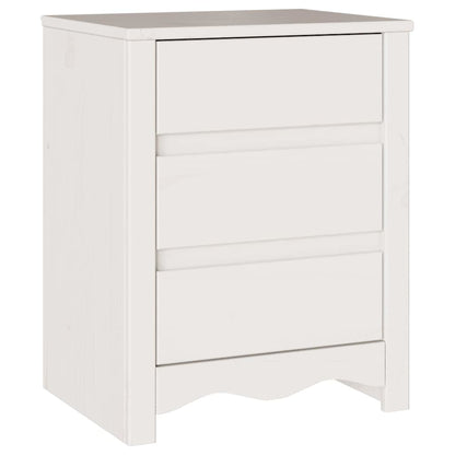 Armário de Cabeceira com gaveta Branco 45 x 35 x 56 cm
