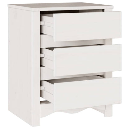 Armário de Cabeceira com gaveta Branco 45 x 35 x 56 cm