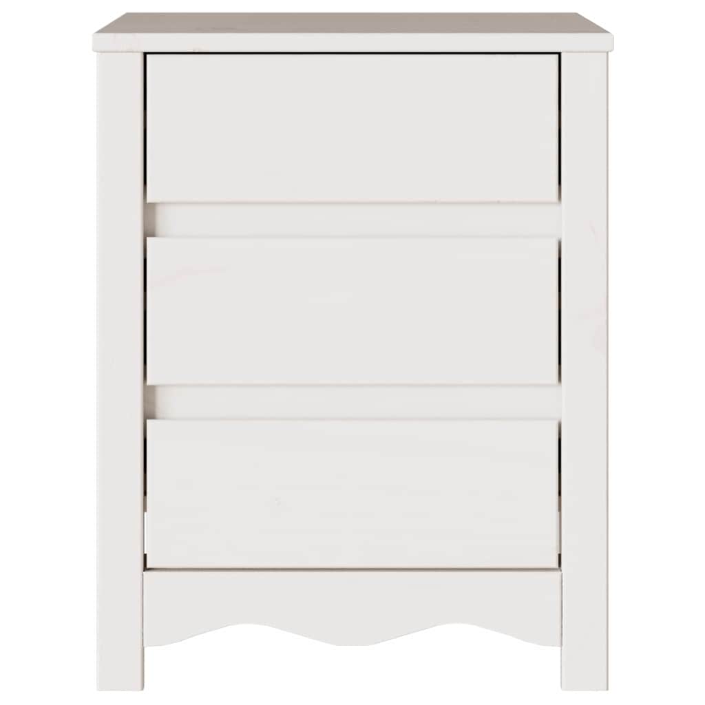 Armário de Cabeceira com gaveta Branco 45 x 35 x 56 cm