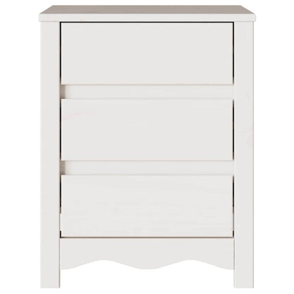 Armário de Cabeceira com gaveta Branco 45 x 35 x 56 cm