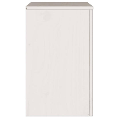 Armário de Cabeceira com gaveta Branco 45 x 35 x 56 cm