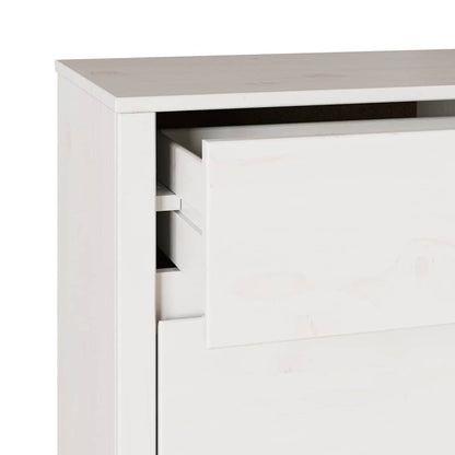 Baú de Gavetas com gaveta Drammen Branco 111 x 43 x 73,5 cm