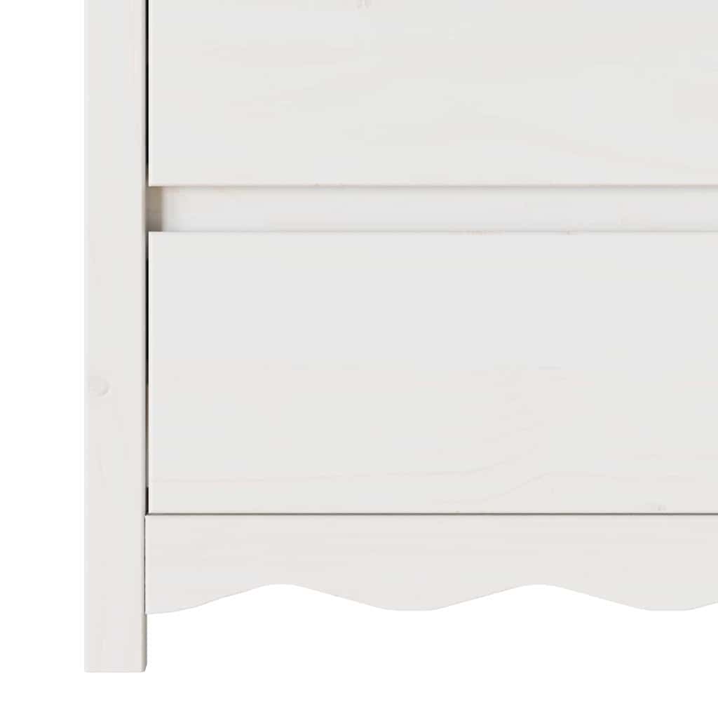 Baú de Gavetas com gaveta Drammen Branco 111 x 43 x 73,5 cm