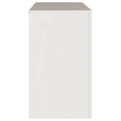 Baú de Gavetas com gaveta Drammen Branco 111 x 43 x 73,5 cm