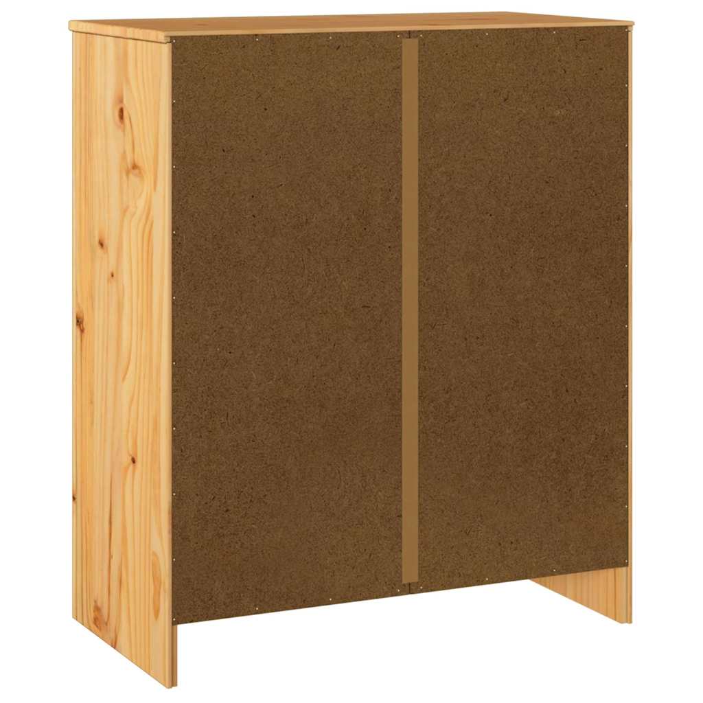 Baú de Gavetas com gaveta Drammen Carvalho 76.5 x 40 x 91 cm