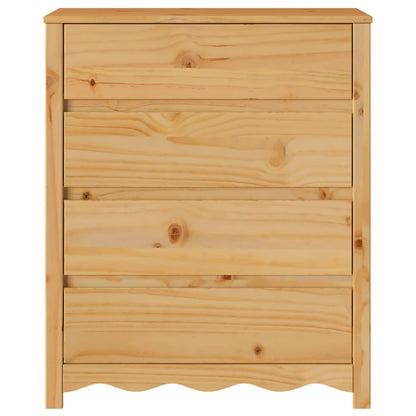 Baú de Gavetas com gaveta Drammen Carvalho 76.5 x 40 x 91 cm