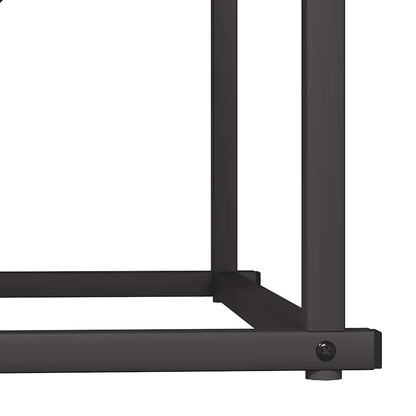 Suporte para lenha 70x43x34,5 cm aço laminado a frio preto