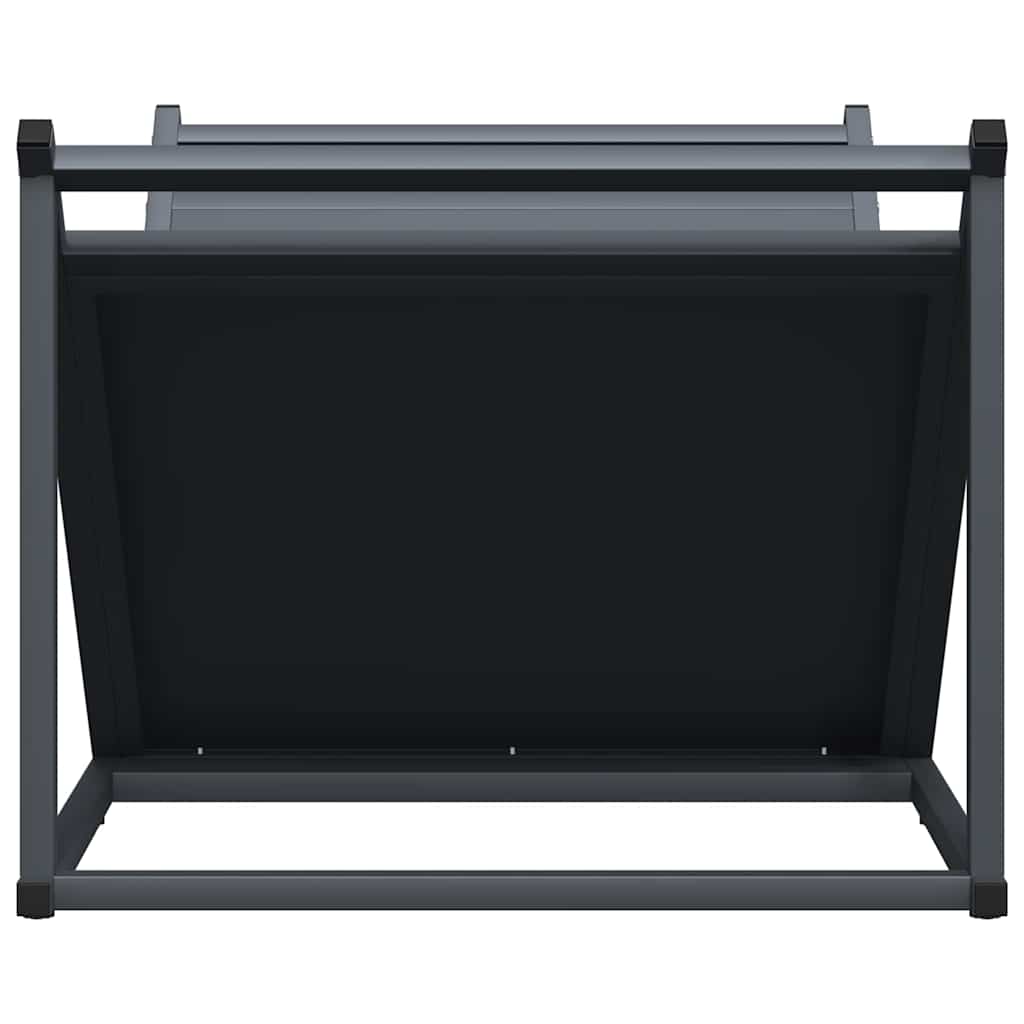 Suporte para lenha 70x43x34,5 cm aço laminado a frio antracite