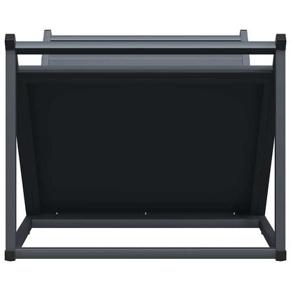 Suporte para lenha 70x43x34,5 cm aço laminado a frio antracite