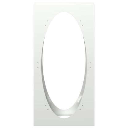 Suporte para lenha 50x23x100 cm aço laminado a frio branco