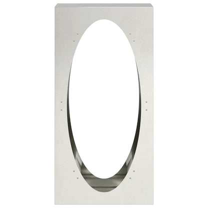 Suporte para lenha 50x23x100 cm aço inoxidável