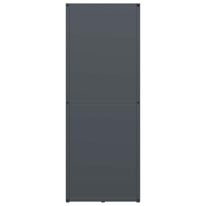 Suporte para lenha 40x30x80 cm aço laminado a frio antracite