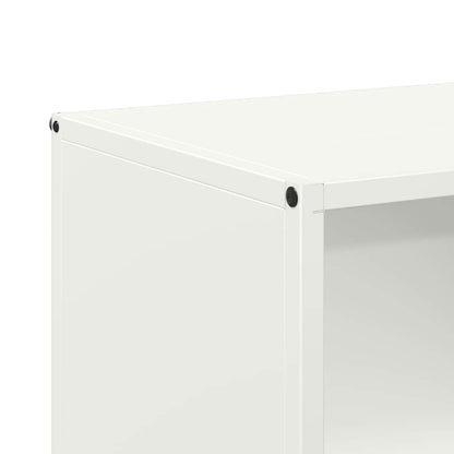 Suporte para lenha 40x30x75 cm aço laminado a frio branco