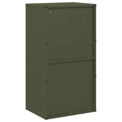 Suporte para lenha aço laminado a frio verde azeitona