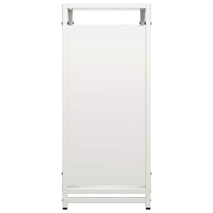Suporte para lenha 44x28x65 cm aço laminado a frio branco