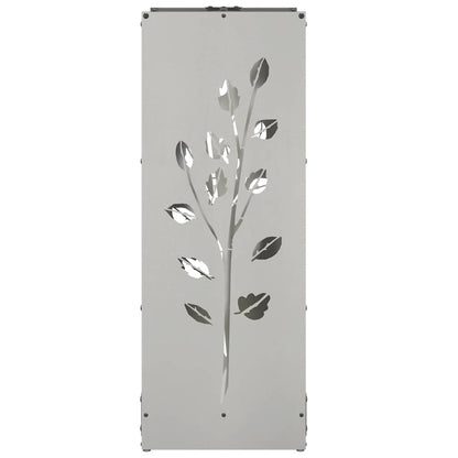 Suporte para lenha 40x30x80 cm aço inoxidável