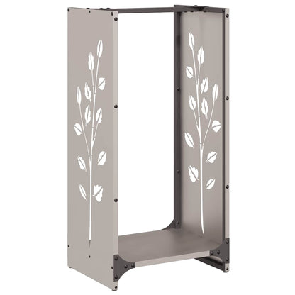 Rack Lenha 40x30x80 cm aço resistente às intempéries