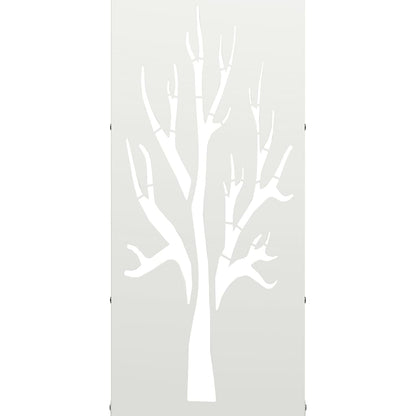 Suporte para lenha 40x30x80 cm aço laminado a frio branco