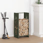 Suporte para lenha aço laminado a frio verde azeitona