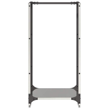 Suporte para lenha 40x30x80 cm aço inoxidável