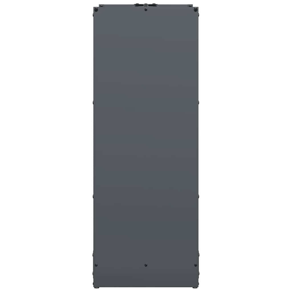 Suporte para lenha 40x30x80 cm aço laminado a frio antracite