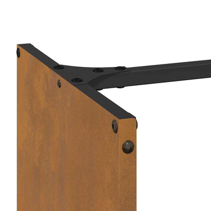 Rack Lenha 40x30x80 cm aço resistente às intempéries