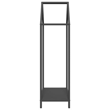 Suporte para lenha 40x25x90 cm aço laminado a frio preto