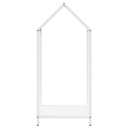 Suporte para lenha 40x25x90 cm aço laminado a frio branco