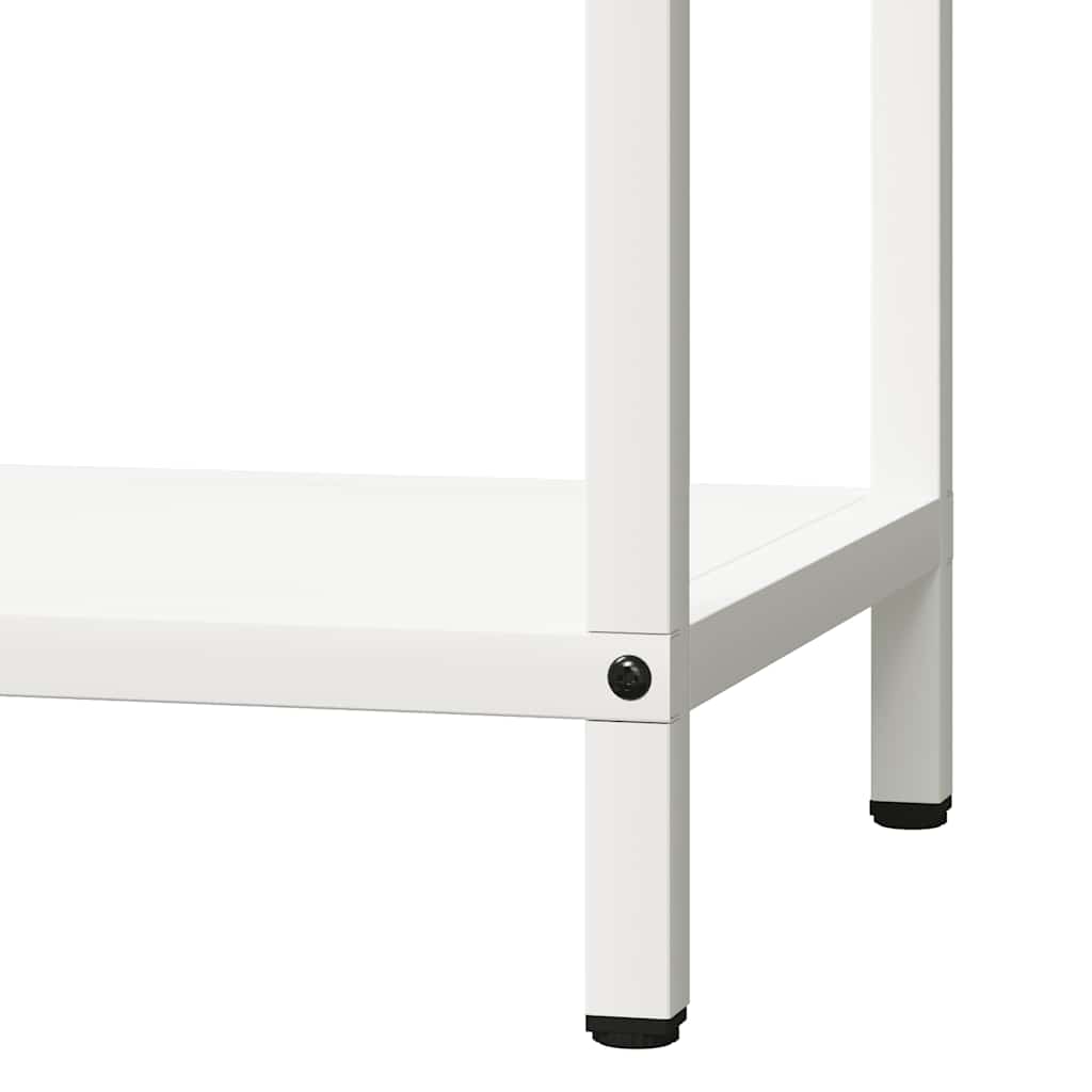 Suporte para lenha 40x25x90 cm aço laminado a frio branco