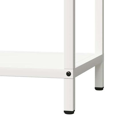 Suporte para lenha 40x25x90 cm aço laminado a frio branco