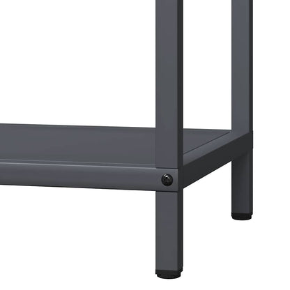 Suporte para lenha 40x25x90 cm aço laminado a frio antracite