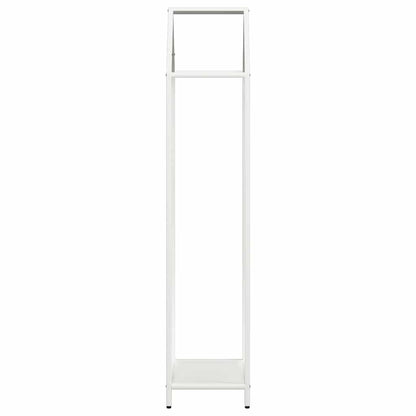 Suporte para lenha 40x25x120 cm aço laminado a frio branco