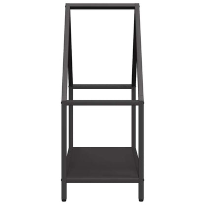 Suporte para lenha 60x25x60 cm aço laminado a frio preto
