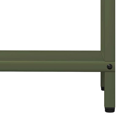 Suporte para lenha aço laminado a frio verde azeitona