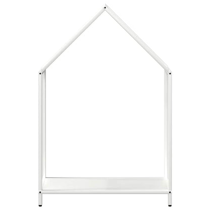 Suporte para lenha 60x25x90 cm aço laminado a frio branco