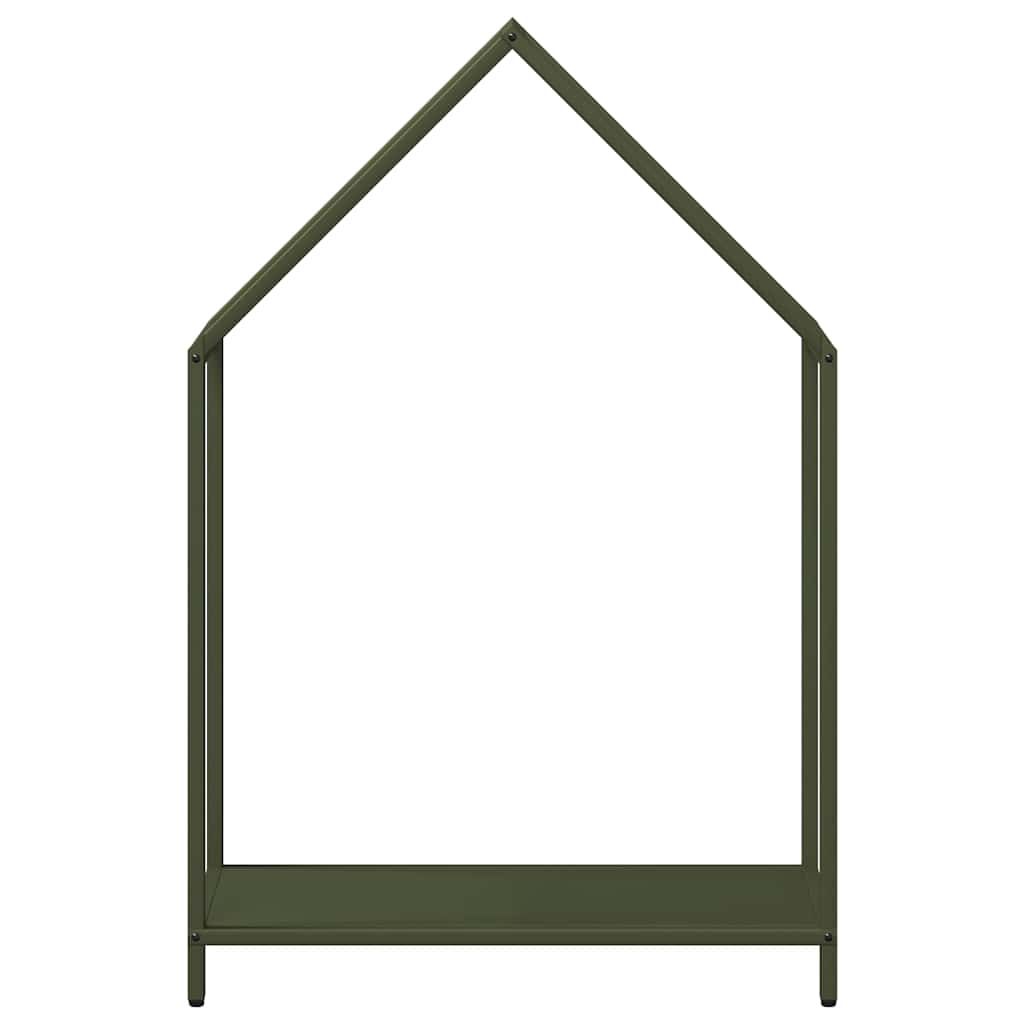 Suporte para lenha aço laminado a frio verde azeitona