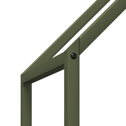 Suporte para lenha aço laminado a frio verde azeitona