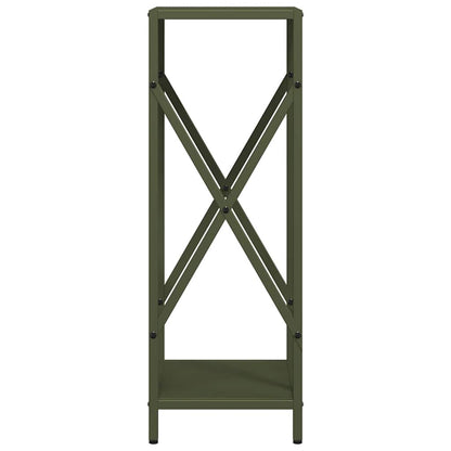 Suporte para lenha aço laminado a frio verde azeitona