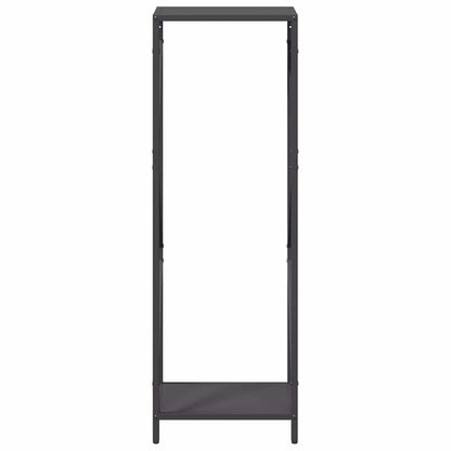 Suporte para lenha 34x25x100 cm aço laminado a frio preto
