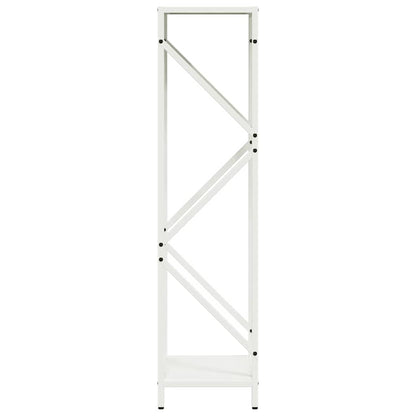 Suporte para lenha 34x25x100 cm aço laminado a frio branco