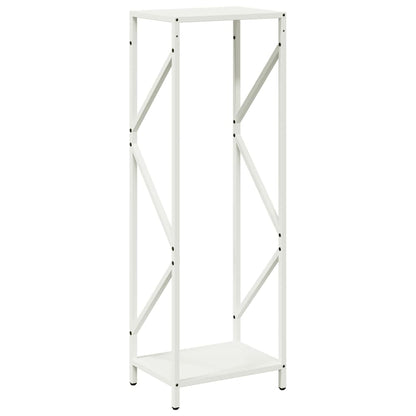 Suporte para lenha 34x25x100 cm aço laminado a frio branco