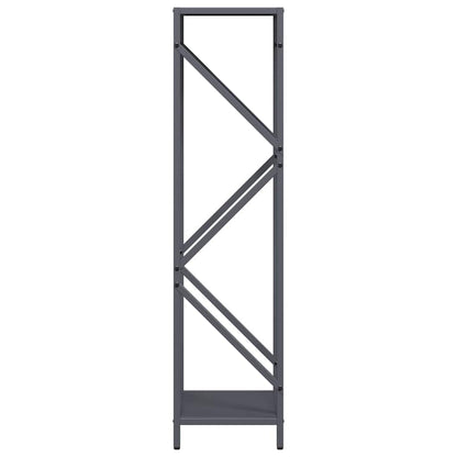 Suporte para lenha 34x25x100 cm aço laminado a frio antracite