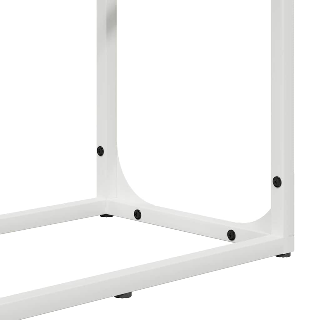 Suporte para lenha 60x25x100 cm aço laminado a frio branco