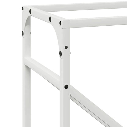 Suporte para lenha 40x25x100 cm aço laminado a frio branco