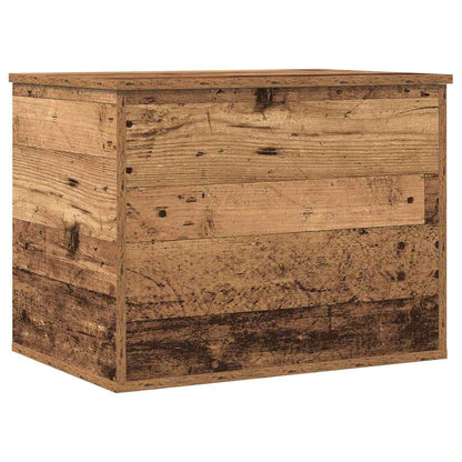 Caixa de Armazenamento Madeira antiga 60 x 42 x 46 cm