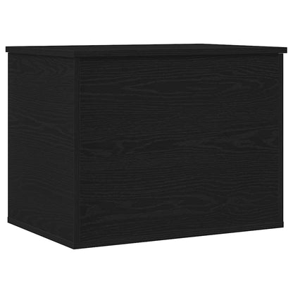 Caixa de Armazenamento Carvalho preto 60 x 42 x 46 cm