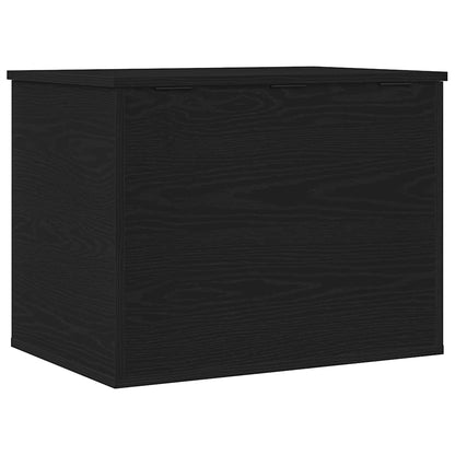 Caixa de Armazenamento Carvalho preto 60 x 42 x 46 cm