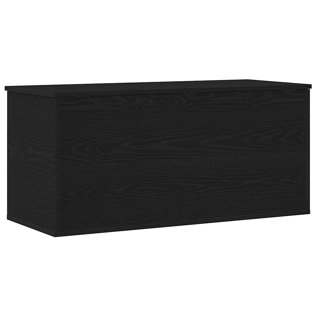Caixa de Armazenamento Carvalho preto 100 x 42 x 46 cm