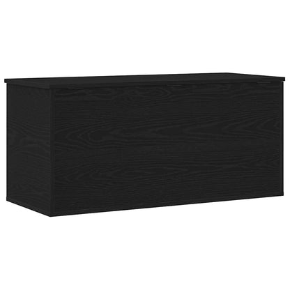 Caixa de Armazenamento Carvalho preto 100 x 42 x 46 cm